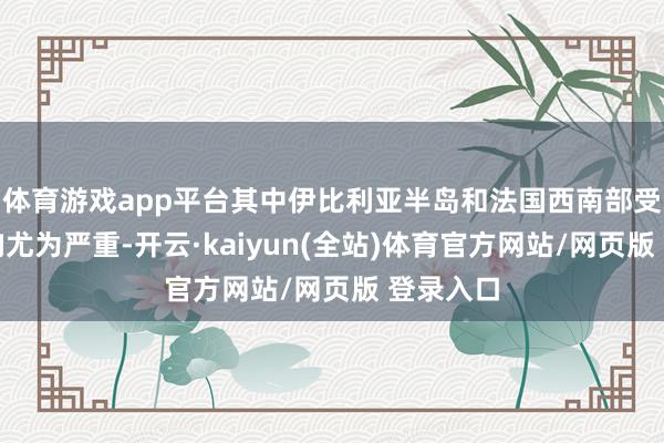 体育游戏app平台其中伊比利亚半岛和法国西南部受热浪影响尤为严重-开云·kaiyun(全站)体育官方网站/网页版 登录入口